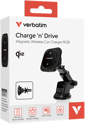 Verbatim | Smartphonehouder | MagSafe | Qi2 Lader | Quick Charge | Met koelventilator