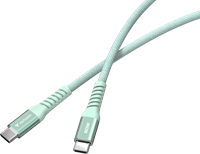 Verbatim | Sync en Laad Kabel | USB-C | 480 Mbps | Max 60 Watt | 1,2 mtr | Magnetisch | Nylon | Groen-3