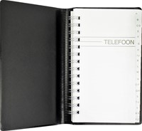 Telefoonalbum Kangaro 90x140mm A-Z spiraal assorti-1