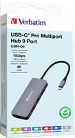 Verbatim | Hub | Pro | USB-C | CMH-09 | 9 poorts-3