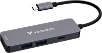 Verbatim | Hub | Essentials | USB-C | 4 poorts