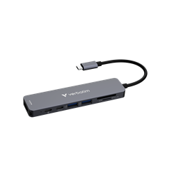 Verbatim | Hub | Essentials | Kaartlezer | USB-C | 7 poorts