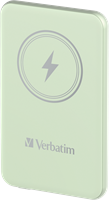 Verbatim | Powerbank | 5.000 mAh | USB-C | Magnetisch opladen | Charge 'n' Go | Groen