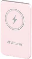 Verbatim | Powerbank | 5.000 mAh | USB-C | Magnetisch opladen | Charge 'n' Go | Roze