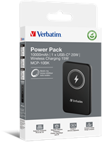 Verbatim | Powerbank | 10.000 mAh | USB-C | Apple Magsafe  | Charge 'n' Go | Zwart-3