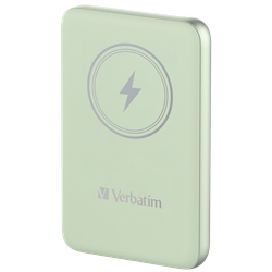 Verbatim | Powerbank | 10.000 mAh | USB-C | Magnetisch opladen | Charge 'n' Go | Groen