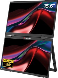 Verbatim | Portable Monitor | Dual | 2 x 15,6" | Full HD 1080p