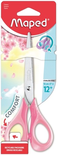 Schaar Maped Sensoft 16cm pastel assorti-3