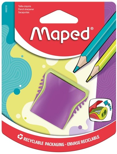 Puntenslijper Maped Boogy 2gaats assorti-3