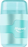Puntenslijper Maped Connect 2gaats met gum display á 20 stuks pastel assorti-4