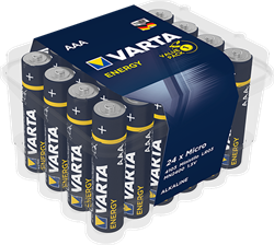 Varta | Batterijen | Alkaline | Energy | AAA | 24 Stuks