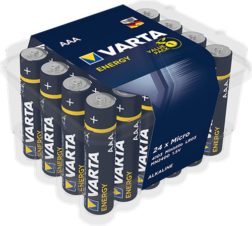 Varta | Batterijen | Alkaline | Energy | AAA | 24 Stuks