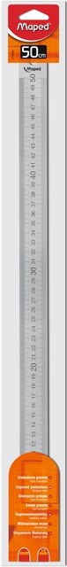 Liniaal Maped metaal 50cm