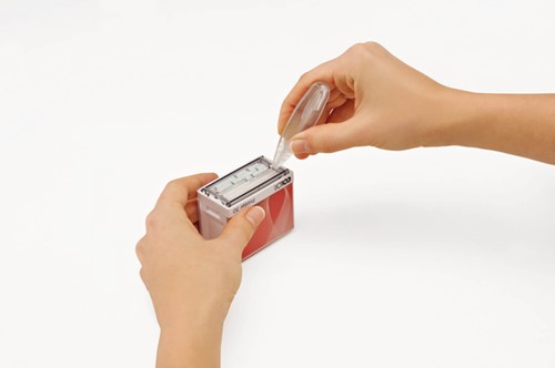 Tekststempel Colop Printer 30/1 letterset en pincet-3