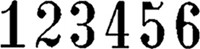 Numeroteur Reiner B6K Antiqua 4.5mm 6 cijfers-3