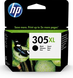 305 XL | 1x Zwart | Origineel | Cartridges voor HP