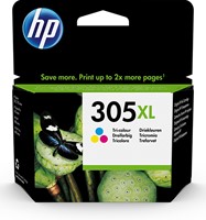 305 XL | 1x Kleur | Origineel | Cartridges voor HP
