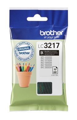 LC-3217 | 1x Zwart | Origineel | Cartridges voor Brother