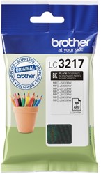 LC-3217 | 1x Zwart | Origineel | Cartridges voor Brother
