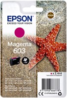603 | 1x Magenta | Origineel | Cartridges voor Epson