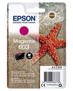 603 | 1x Magenta | Origineel | Cartridges voor Epson