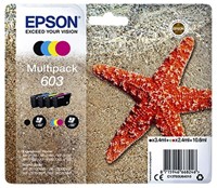 603 | 4 Pack | Origineel | Cartridges voor Epson