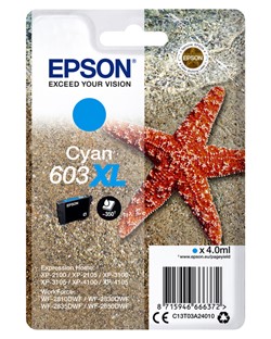603 XL | 1x Cyaan | Origineel | Cartridges voor Epson