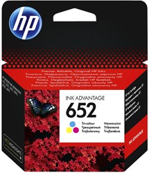652 | 1x Kleur | Origineel | Cartridges voor HP