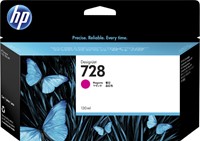 728 | 1x Magenta  | Origineel | Cartridges voor HP