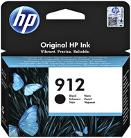 912 | 1x Zwart  | Origineel | Cartridges voor HP