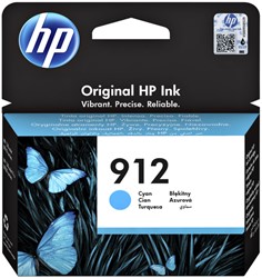 912 | 1x Cyaan  | Origineel | Cartridges voor HP