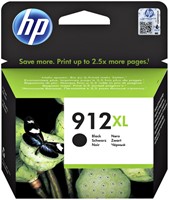 912 XL | 1x Zwart  | Origineel | Cartridges voor HP