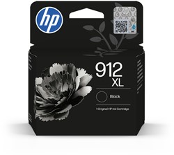 912 XL | 1x Zwart  | Origineel | Cartridges voor HP