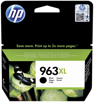 963 XL | 1x Zwart  | Origineel | Cartridges voor HP