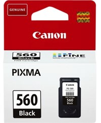 PG-560 | 1x Zwart | Origineel | Cartridges voor Canon