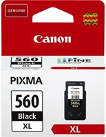 PG-560 XL | 1x Zwart | Origineel | Cartridges voor Canon