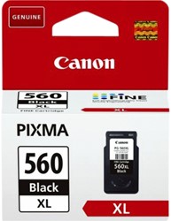 PG-560 XL | 1x Zwart | Origineel | Cartridges voor Canon