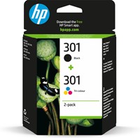 301 | 2 Pack | Origineel | Cartridges voor HP