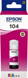 104 | 1x Magenta | Origineel | Cartridges voor Epson