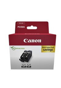 PGI-525 | 2x Zwart | Origineel | Cartridges voor Canon