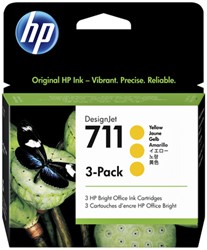 711 XL | 1x Geel  | Origineel | Cartridges voor HP