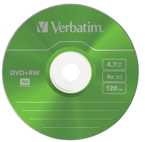 Verbatim | DVD+RW | 4.7 GB | Colour | 5 Stuks-3
