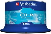 Verbatim | CD-R | 700 MB | Extra Protection | 50 Stuks