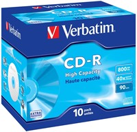Verbatim | CD-R | 800 MB | Extra Protection | 10 Stuks