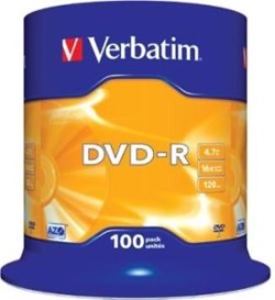Verbatim | DVD-R | 4.7 GB | Matt Silver | 100 Stuks