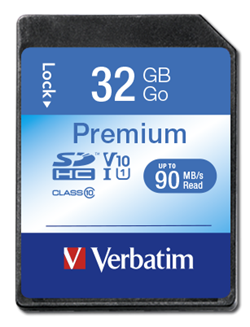 Verbatim | SDHC | 32 GB | UHS-I