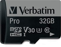 Verbatim | MicroSDHC | 32 GB | UHS-I | U3 | incl. SD-Adapter