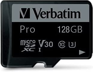 Verbatim | MicroSDXC | 128 GB | UHS-I | U3 | incl. SD-Adapter