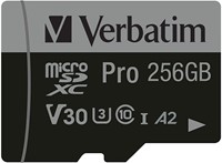 Verbatim | MicroSDXC | 256 GB | UHS-I | U3 | incl. SD-Adapter