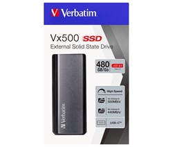 Verbatim | SSD | 480 GB | USB 3.1 | Gen2 | VX